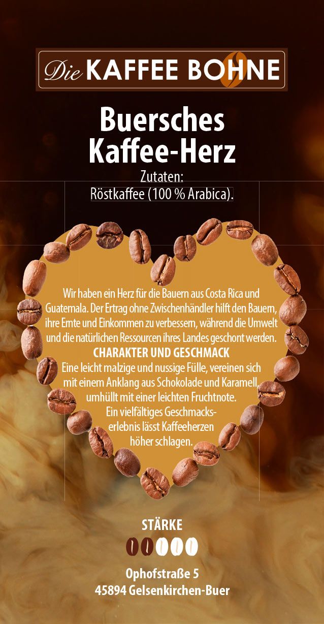 Besonderes Angebot - Buersches Kaffee-Herz