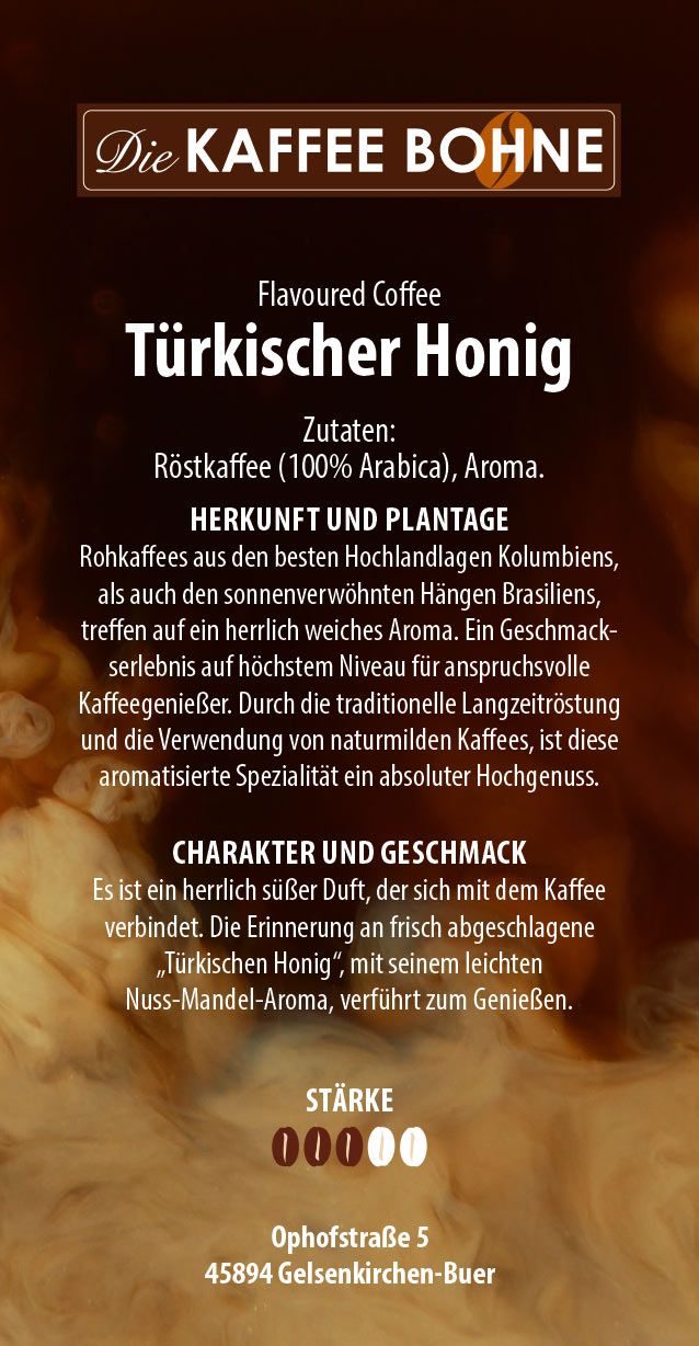 Aromatisierter Kaffee